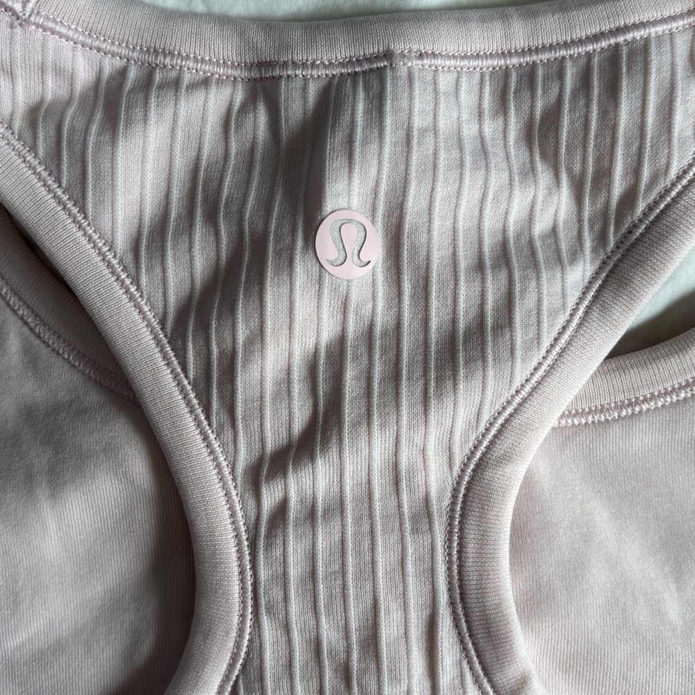 lululemon athletica Light Gray Sports Bra